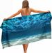 Ulticool - Oceaan Zee Stilte Rust Duiken Aquarium Strand - Handdoek Microvezel Sneldrogend Badlaken – 160 x 80 cm - Reizen Travel Accessoires Sauna Sport Microfiber Decoratie Mannen Gadget Vrouw Populair Lichtgewicht Kleed Reis Strandlaken