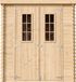 Timbela M309C+M309G - Houten tuinhuis - 3,53 m² - 204x204xH206 cm - met vloer