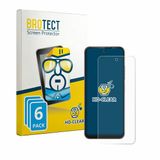BROTECT - Screenprotector voor Gigaset GP20 - Folie Beschermfolie transparant 6 Stuks