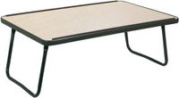 Moretti Bedtafel inklapbaar - Licht bruin/Zwart