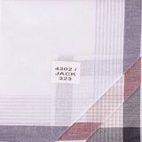 Jack Foulards pour hommes - 12 pièces - Tissu en coton pour hommes