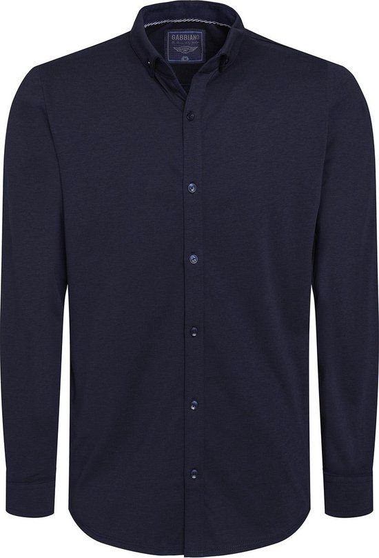 Gabbiano Overhemd Premium Shirt 333510 Navy - Mannen - Maat XL
