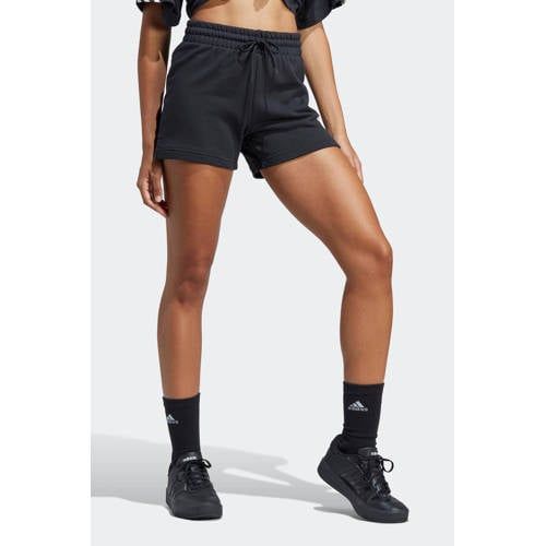 adidas Sportswear Sweatshorts - Zwart/Wit