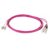 EFB Elektronik InfiniBand en Glasvezelkabel 1 m LC SC I-V(ZN) H Violet