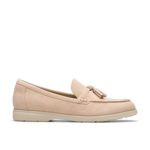 Clarks Narini Edge Womens Sand Suede, 6