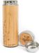 Pandoo Bamboe Thermosfles - Geïsoleerd - Inclusief Theezeef - 0.48L
