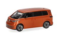 Herpa VW ID. Buzz, energetic orange metallic, 1:87 scale model, collectible, Made in Germany, plastic model