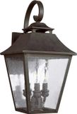 Feiss Galena Wandlamp Buiten Sable IP44 E14 40W Dimbaar
