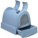 Imac Zuma Kattenbak met Schuiflade - Blauw - 56 x 40 x 42,5 cm