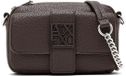 Armani Exchange Sac bandoulière Xw000324_af11902 Polyester Marron Logo Unisexe Adultes