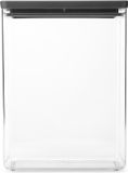 Brabantia Tasty+ Voorraadbus - Stapelbaar - 5,4 l - Dark Grey