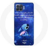 Maniacase Oppo A93 5G Stitch Ohana Quote