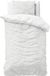 Sleeptime Velvet Touch Dekbedovertrek Wit 140x200/220 cm + 1 Kussensloop 60x70 cm