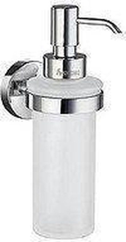 Smedbo Home HK369 Zeepdispenser - Chroom/Glas - 200 ml
