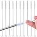 Brosse de nettoyage - multifonctionnelle - set de 10 - acier inoxydable