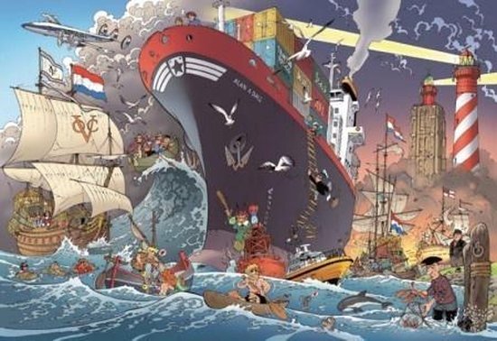 Puzzelman Puzzel - Zeevaart - Danker Jan (1000)