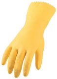 Asatex Chemicaliënhandschoen | maat 9 geel | EN 388, EN 374 | PSA-categorie III | 12 paar