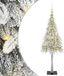 vidaXL Kerstboom met 150 LED-lampjes, wit, 120 cm