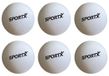SportX Tafeltennis ballen - 6x st - 40 mm - Wit
