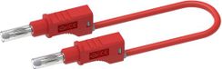 Electro PJP 2217/600V-CD1-100R Meetsnoer Bananenstekker Bananenstekker 1.00 m Rood 1 stuk(s)