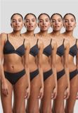 Urban Classics Bamboo Brazilian 5-Pack Slip set - Dames - S - Zwart