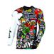 O'NEAL Mayhem Crank Unisex T-shirt, Crank Black/Multi, M