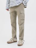 JACK & JONES Ace Tucker Cargoa loose fit heren cargo broek beige