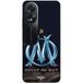 Maniacase Étui Oppo A38 OM logo bleu et or stade
