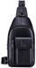 Elzusha - Sac bandoulière en cuir de luxe pour hommes, avec bandoulière réglable