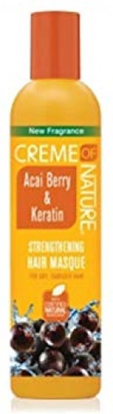 Creme of nature - Acai Berry & Keratin - Strengthening -Masque 354ml