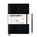Leuchtturm1917 Bureau agenda 2024 maandplanner met notitieboek B5 zwart