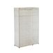 MSV XL Stoffen kast, kledingkast, vouwkast, campingkast, stof met kledingstang, 110 x 174,5 x 45 cm