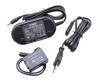 VHBW Camera-voeding netsnoer voor Panasonic Lumix DC-FZ83, DMC-FZ100, DMC-FZ150, DMC-FZ40, DMC-FZ45 camera - 2m