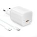 YISH 45W Oplader USB-C Charger Snellader GaN Stekker PD Lader Power Adapter