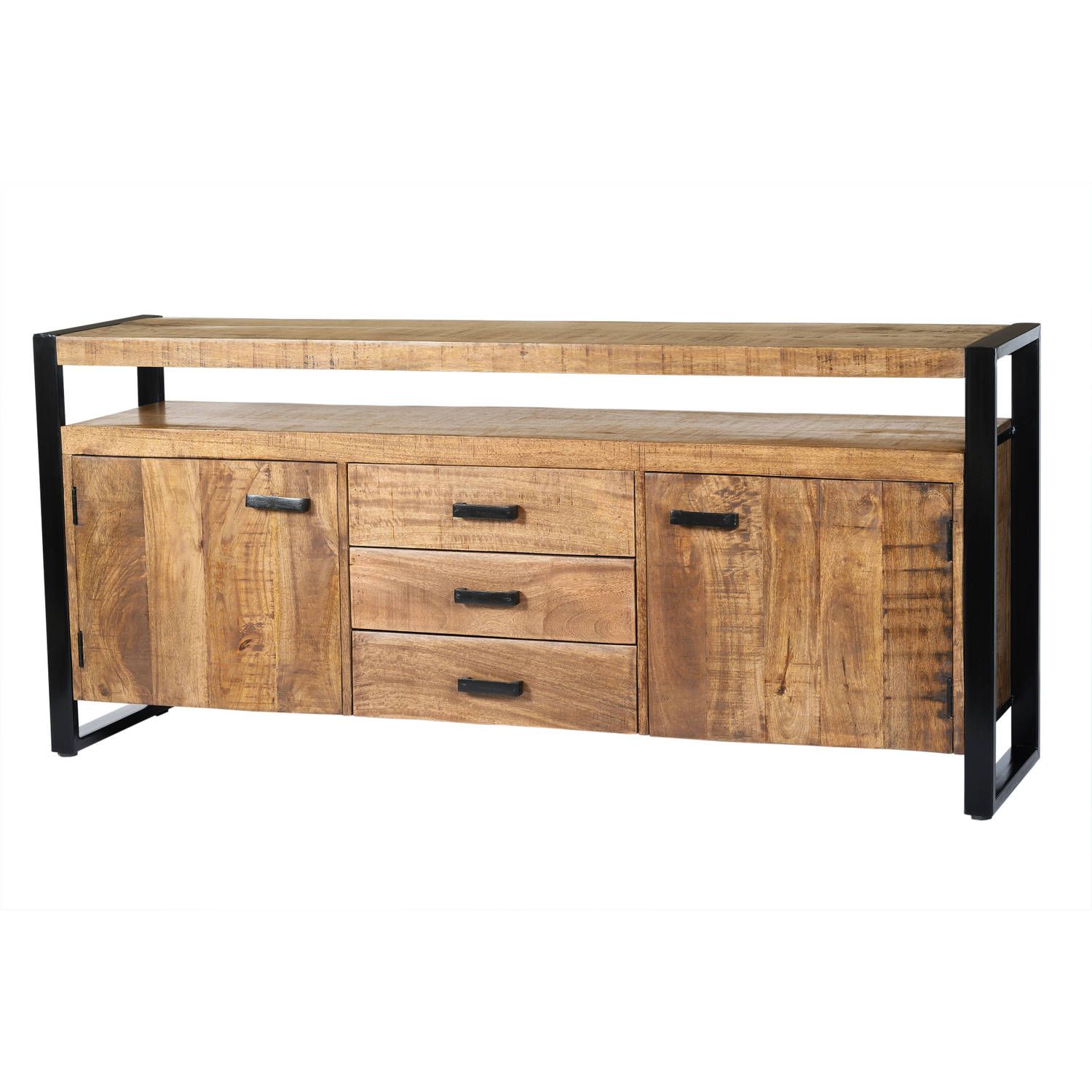 Living Furn - Dressoir Nairobi 180 cm - Mangohout - Bruin