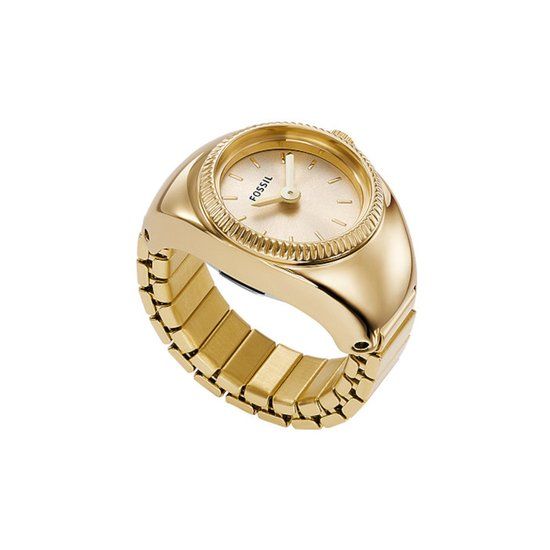 Fossil ES5246 Watch Ring - Women's Watch - Gold-colored