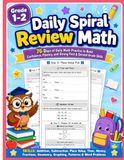 Daily Spiral Review Math 1st - 2nd Grade