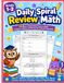 Daily Spiral Review Math 1st - 2nd Grade