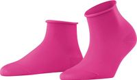 FALKE Cotton Touch eenkleurig katoen sokken dames rood - maat 35-38