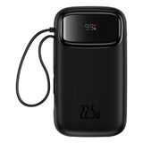 Baseus QPOW 2 Dual Cable 10000mAh 22.5W Powerbank - Black