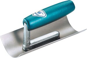 Jung Plakspaan - Afgerond - 300 G - Pro - Staal - Zilver/Blauw - 17 cm