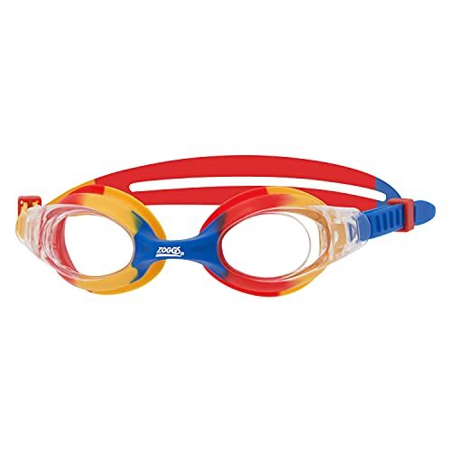 Zoggs Little Bondi zwembril voor kinderen, geel/rood/transparant