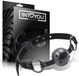Mordaza BLACK SAPPHIRE Breathable Gag Ball Sapphire Vegan Leather