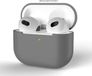 CHPN - Airpodshoesje - Housse pour AirPods 3 - Housse de protection en silicone - Gris