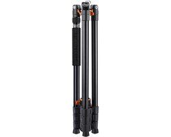 K&F Concept T254A7+BH-28L Aluminium Statief met kantelbare arm