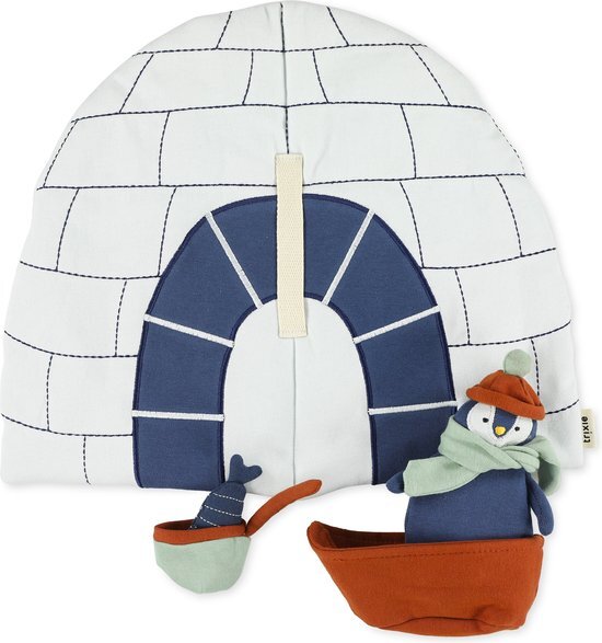 TRIXIE Baby - Puppet World M - Igloo - Poppenmeubel en Pop