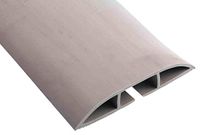 RS PRO Kabelafdekking, kabelbrug, binnendiameter 29,4 mm 29,4 x 15,4 mm, 101,6 mm x 1,83 m PVC, grijs