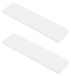 OEM Rundervacht 2 stuks handgreep, 95x25x4 mm, geschikt voor gravure en inlegwerk