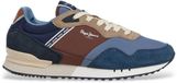 Pepe Jeans Londen Zachtblauw Lage Sneakers Heren Maat 45