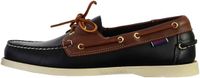 Docksides Sebago Sebago Portland Wax Lea leren derby